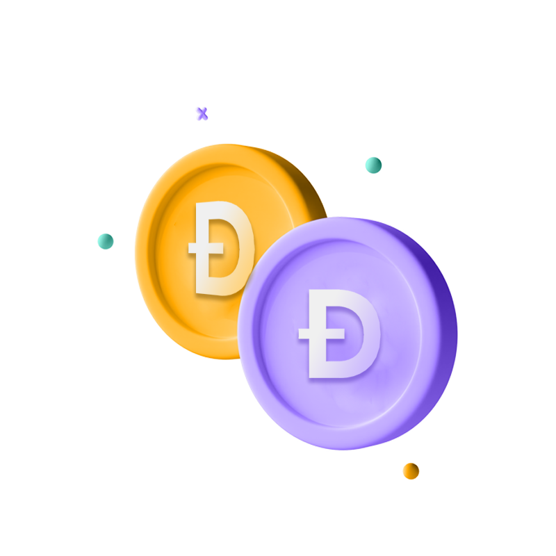 Exchange DOGE illustration
